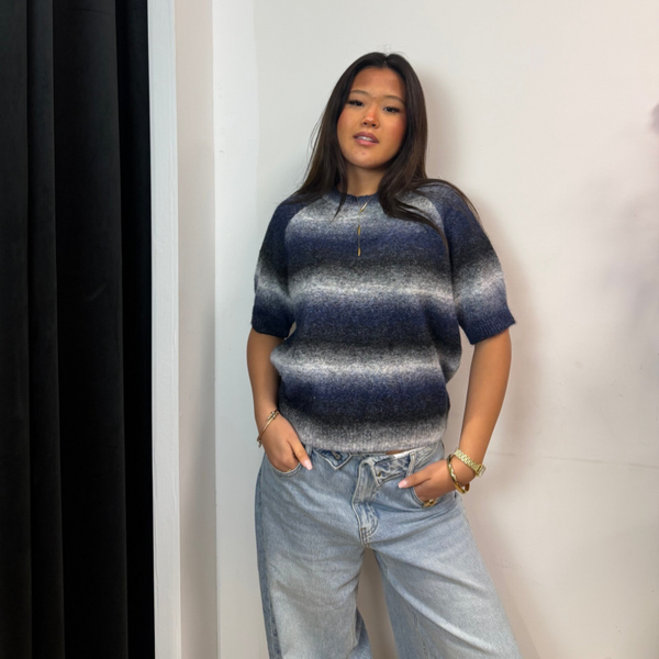 Cozy Fade Knitted Top