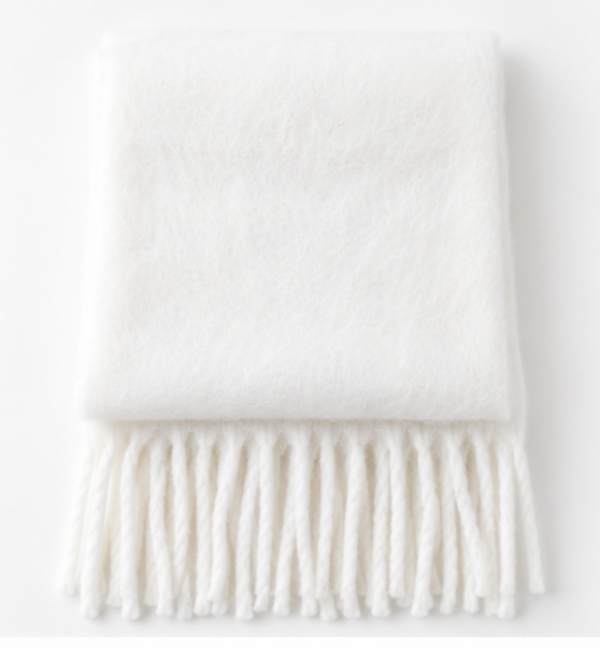 Basic fluffy sjaal