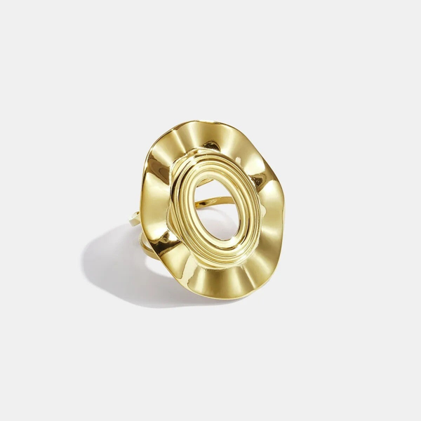 Open minimalist ring