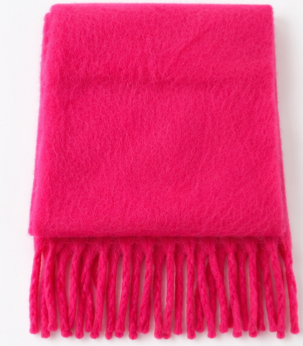 Basic fluffy sjaal
