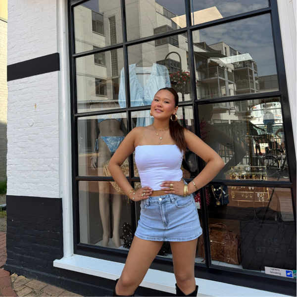 Tara tube top