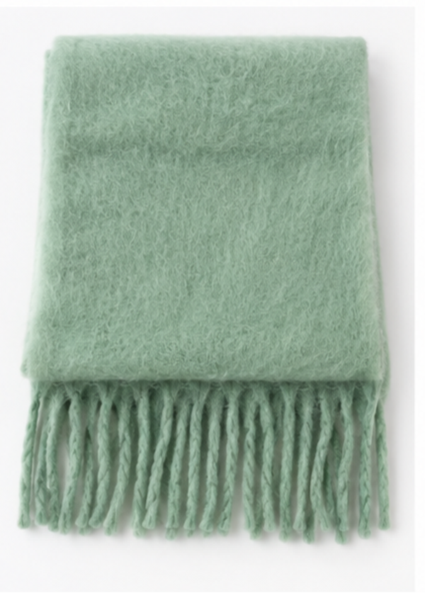 Basic fluffy sjaal