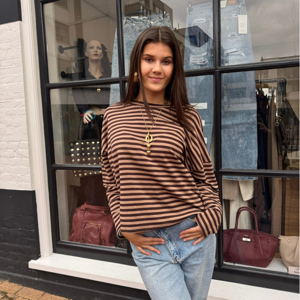 Preppy Stripe Longsleeve