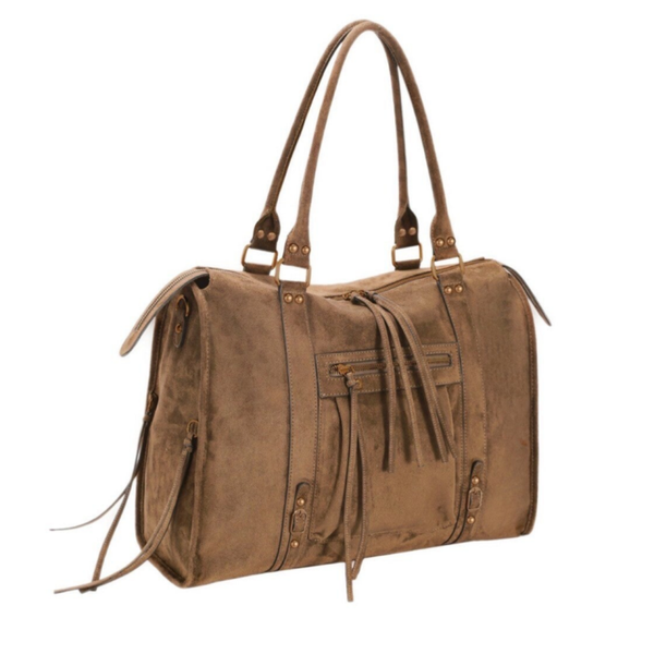 City bag - suede
