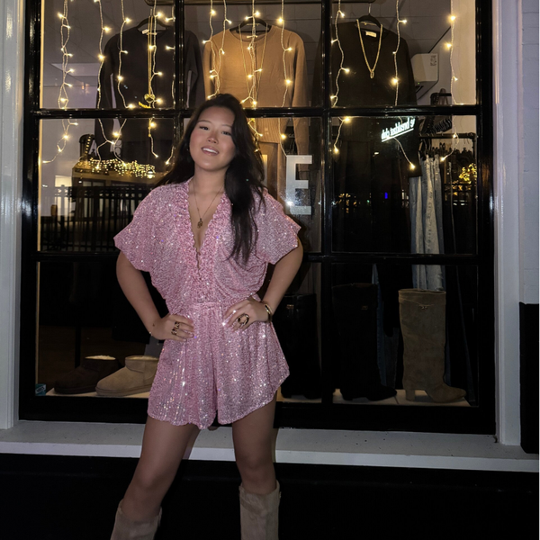 Kate sequin playsuit