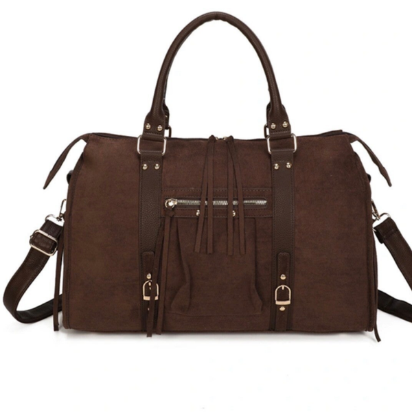 City bag - suede