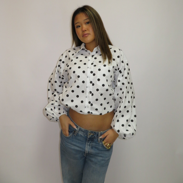 AMBIKA blouse open back