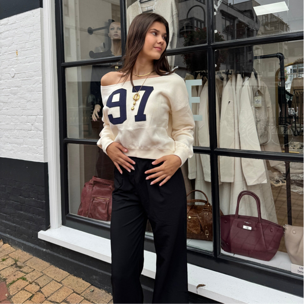 97 off shoulder sweater