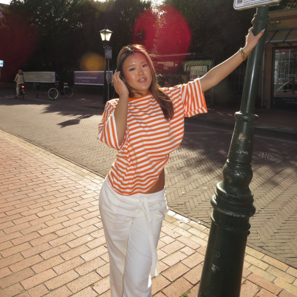 Louella stripe top KINGSDAY