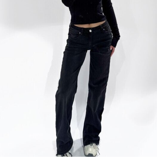 Olivia mid/waist straight leg jeans