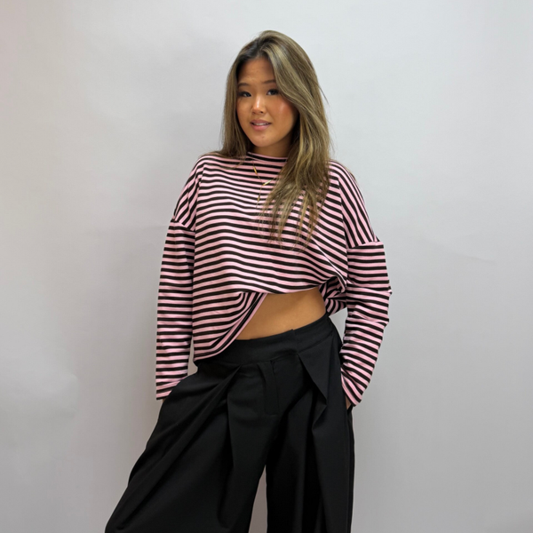 Preppy Stripe Longsleeve