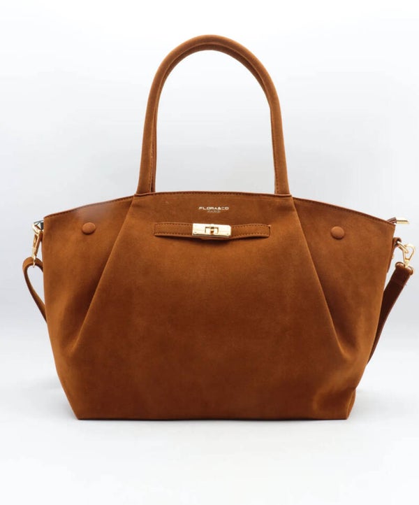 Mel flora Co - suede elegant bag