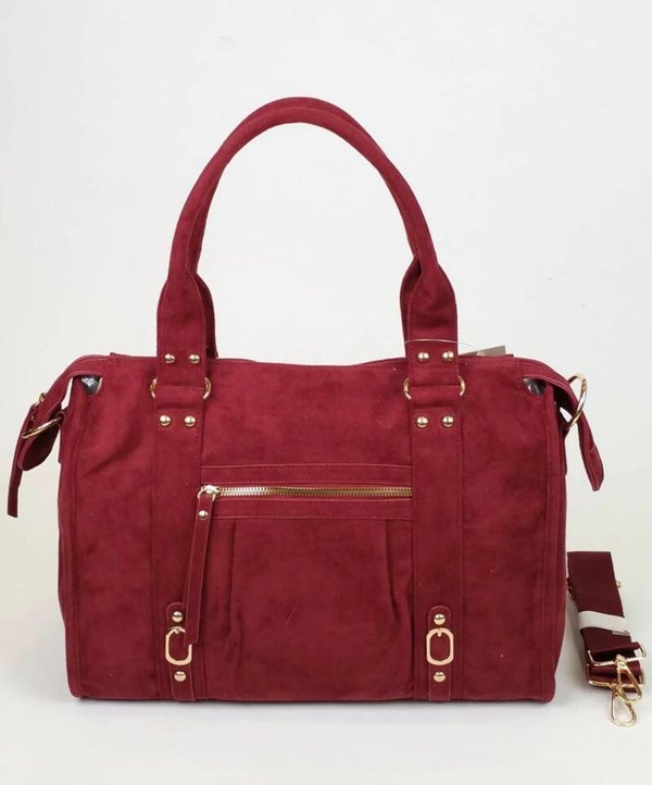 City bag - suede