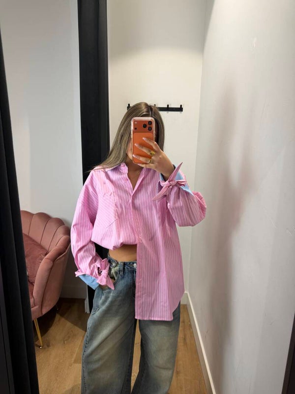 AMBIKA gestreept blouse