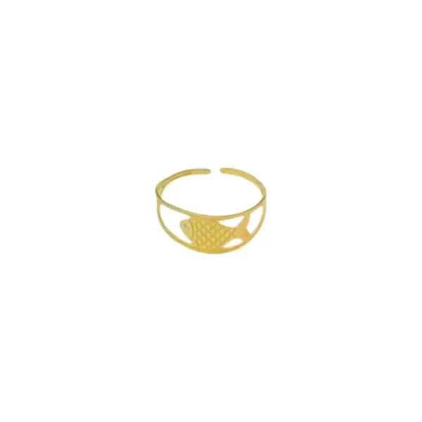 Flat fish ring
