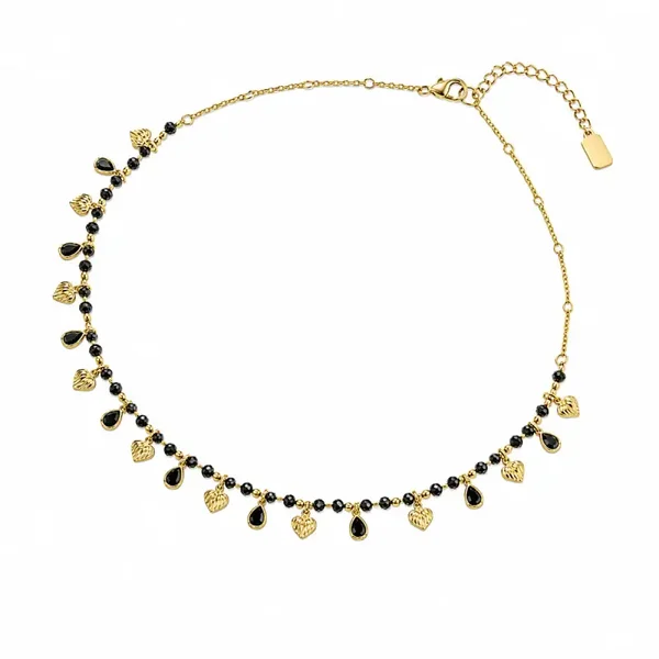 Happy heart beads ketting