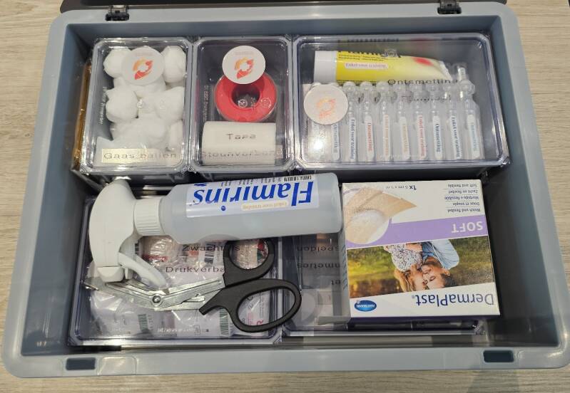Oefen EHBO koffer