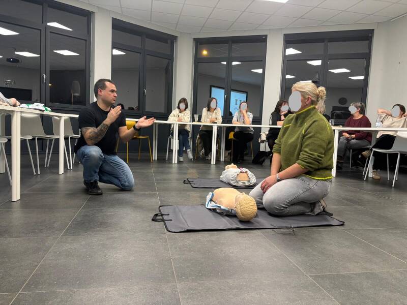 Les Reanimatie aan onthaalouders