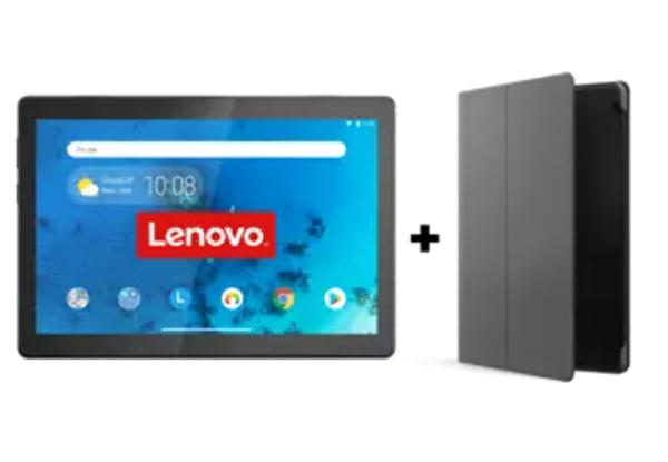 LENOVO TAB M10 HD 2GB 32GB + folio case en beschermfolie