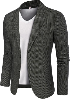 abrigo de pata de gallo 