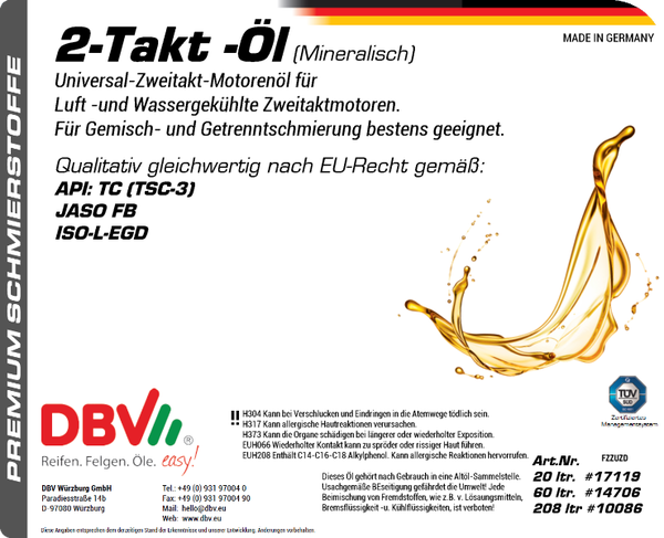2-TAKT-ÖL (MINERALISCH)