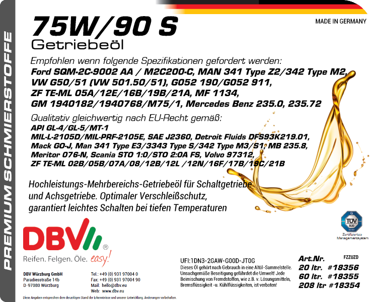 75W-90 S GL4/5