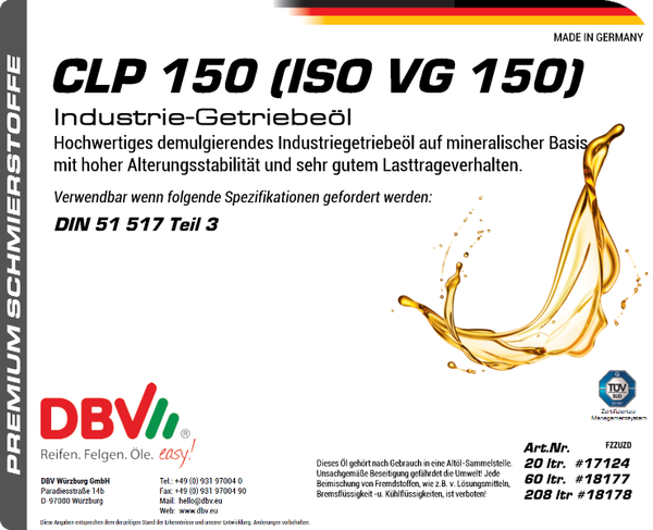 CLP 150 (ISO VG 150)
