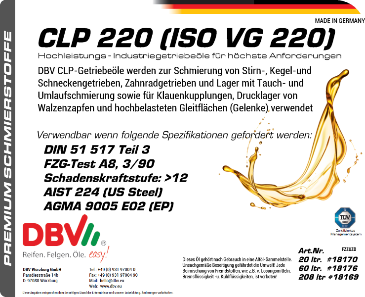 CLP 220 (ISO VG 220)