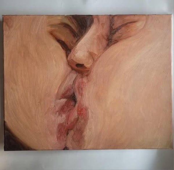 ''Devour'' Original oil painting