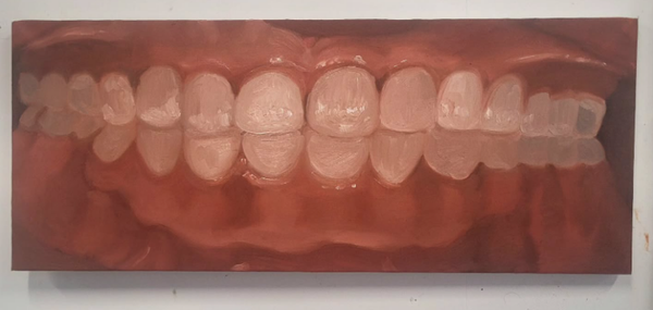 ''Titan's Mouth'' original painting