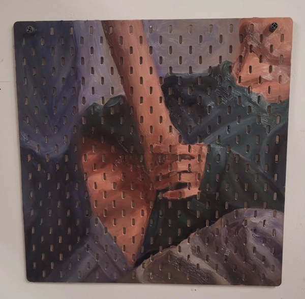 ''Pegboard'' original painting