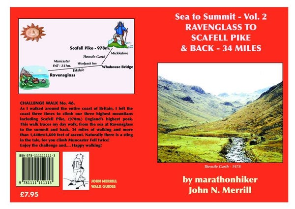 RAVENGLASS TO SCAFELL PIKE ... AND BACK - 34 MILES