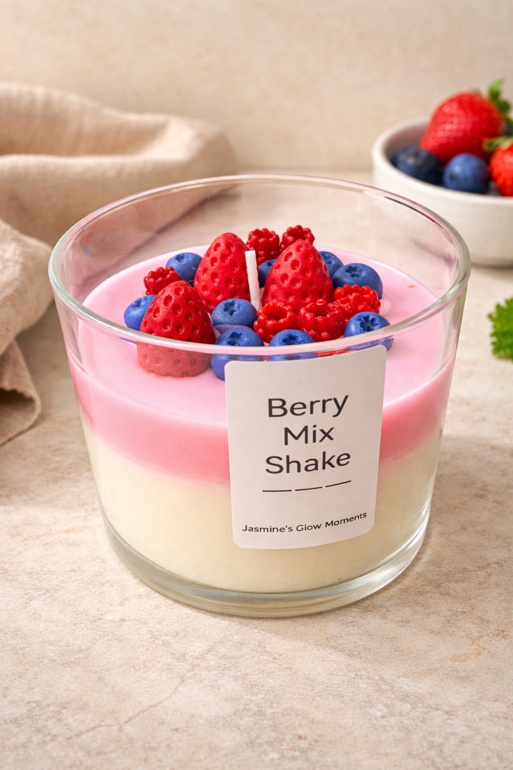 Berry Mix Shake Kerze