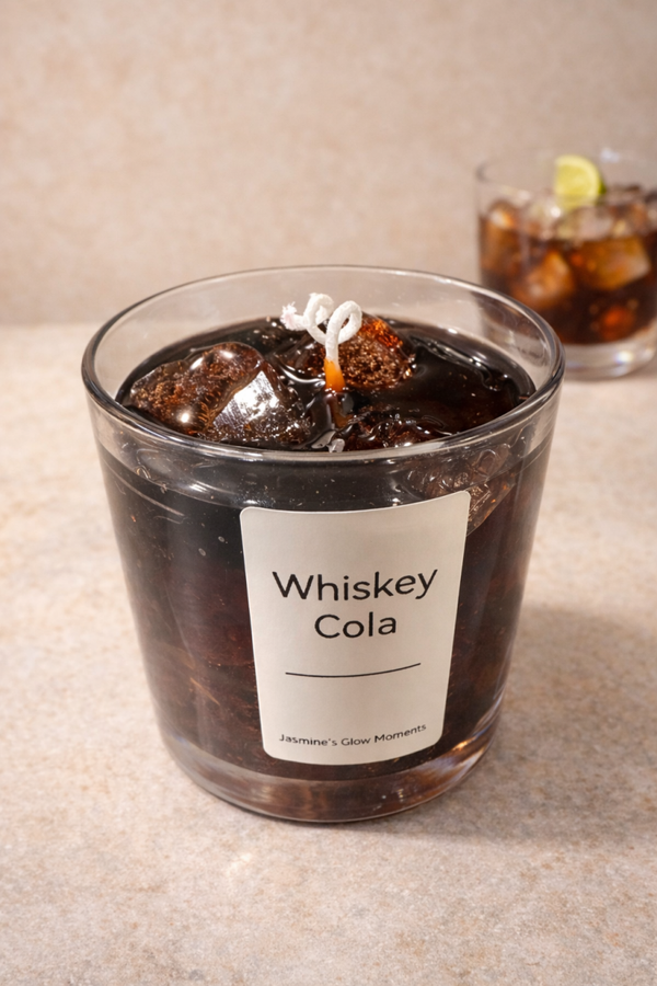Whiskey Cola Kerze