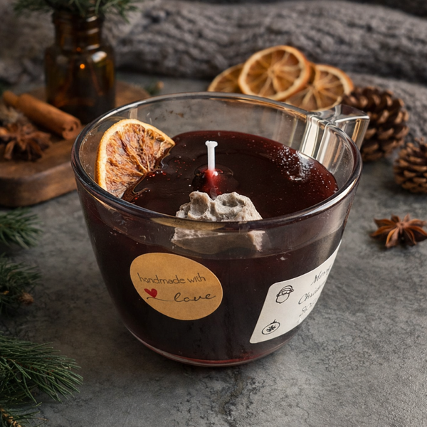 Glühweinzauber Kerze