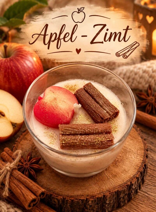 Apfel 🍎 -Zimt Kerze 🕯️