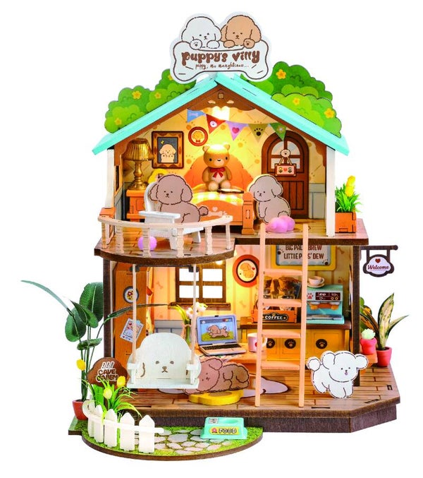 DG169 Rolife Puppy’s Cozy Villa