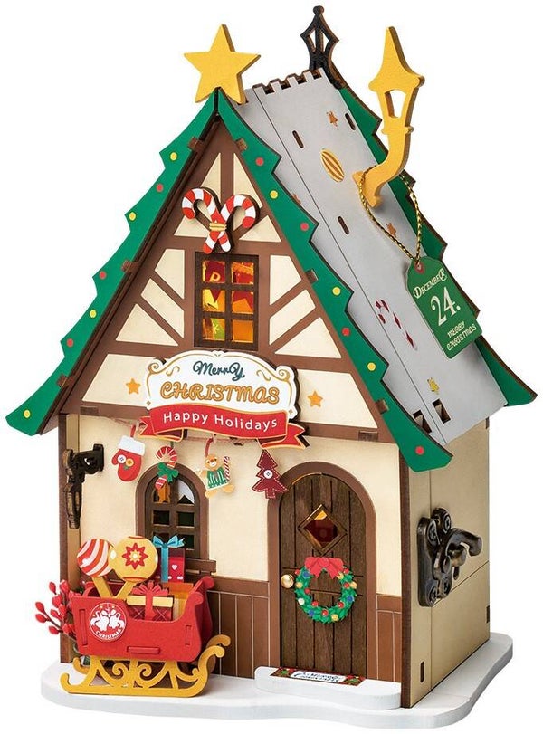 DS036 Robotime  Twinkling Christmas House