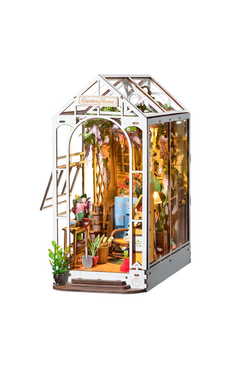 TGB06 Rolife Book Nook Garden House