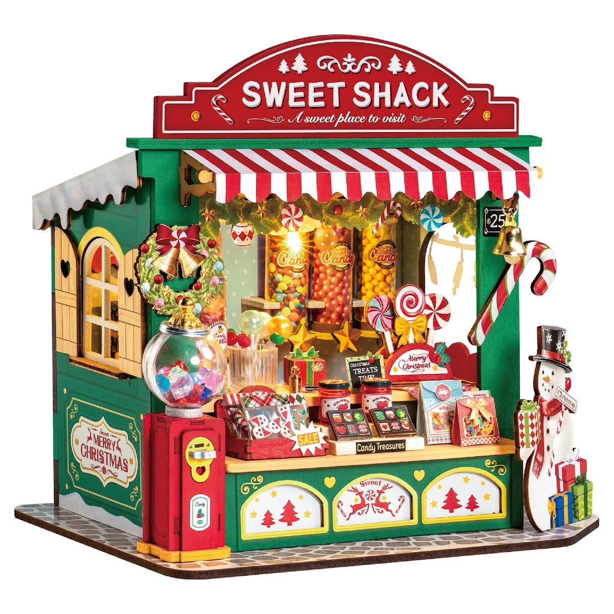 DS043 Rolife Christmas Candy Stand