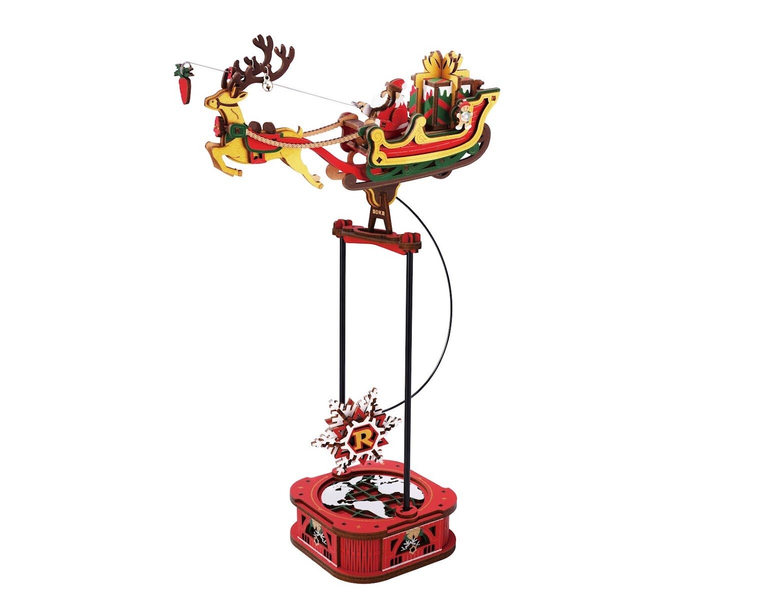 MCD05 Rokr Santa on Sleigh