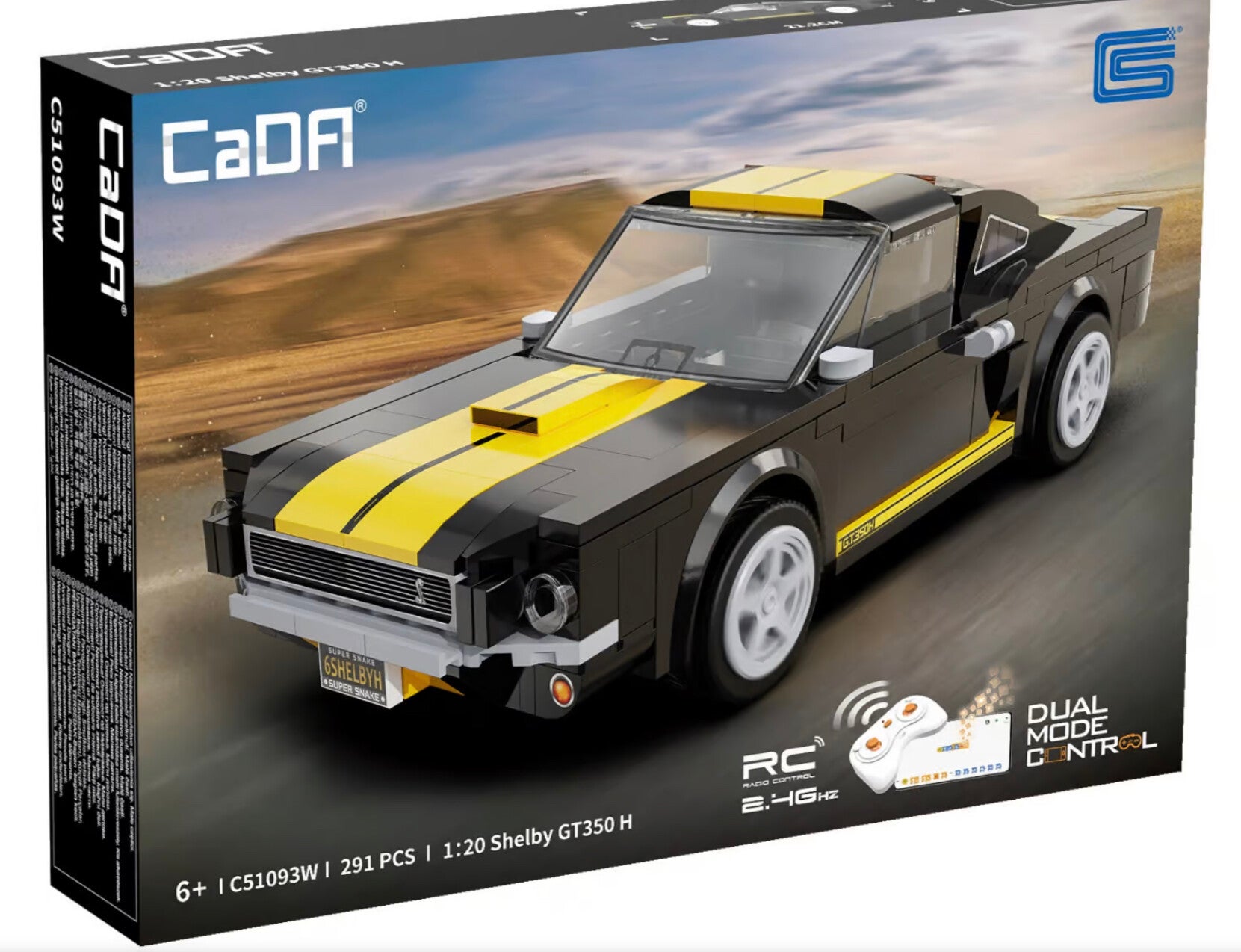 C51093W CADA Mustang Shelby GT350H RC 1:20