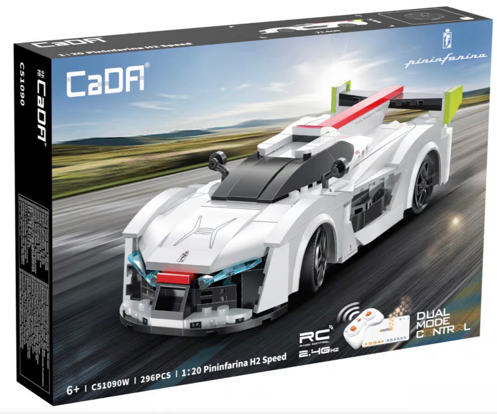 C51090 CADA Pininfarina H2 Speed 1:20 RC