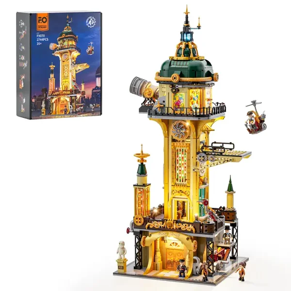 Lumibricks STEAMPUNK WATCH TOWER F9070