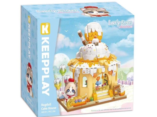 K28020 KEEPPLAY Ragdoll cake huisje