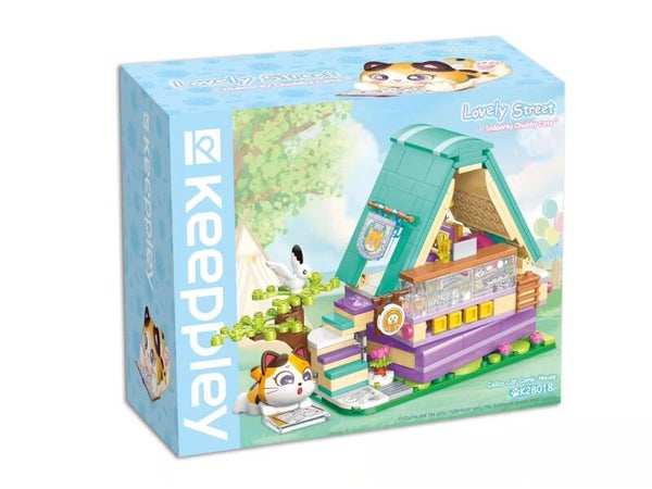 K28018 KEEPPLAY Calico Cat Comic House