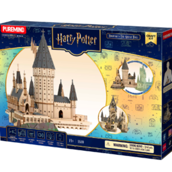1610 Harry Potter 3D Modelbouw Hogwarts The Great Hall