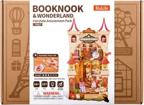 TGB17 Rolife Book Nook Fairytale Amusement Park