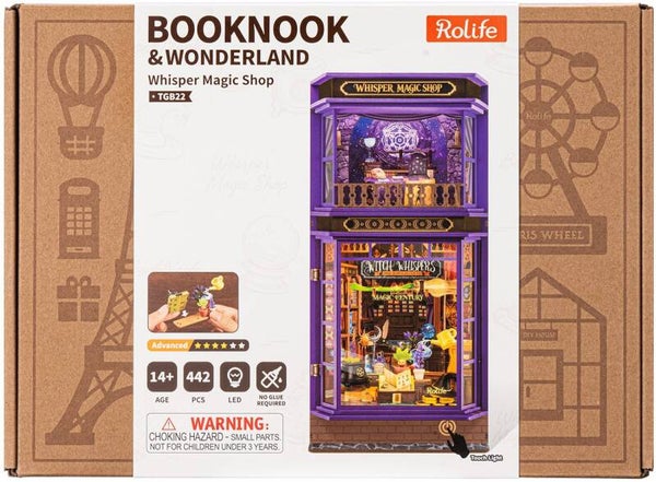 TGB22 Rolife Book Nook Whisper Magic Shop