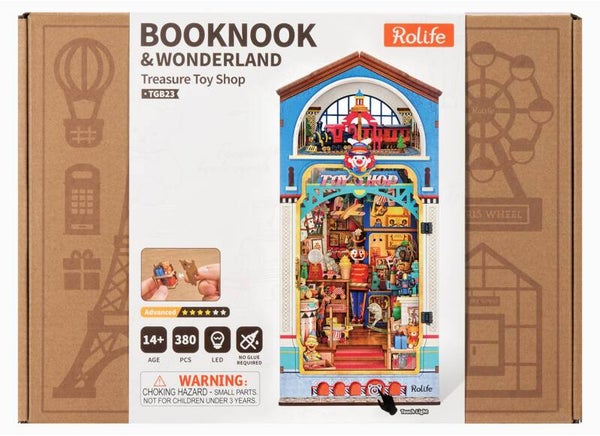 TGB23 Rolife Book Nook Treasure Toy Shop